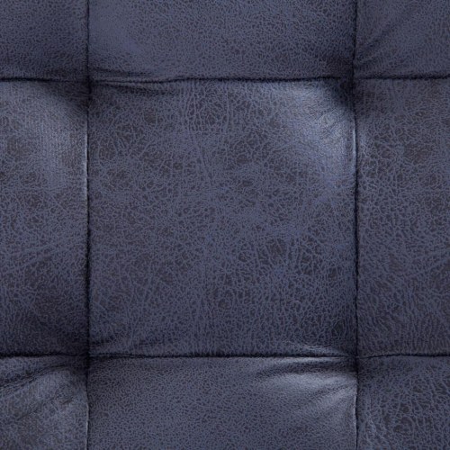 Ottoman med opbevaring 87,5 cm imiteret ruskind grå