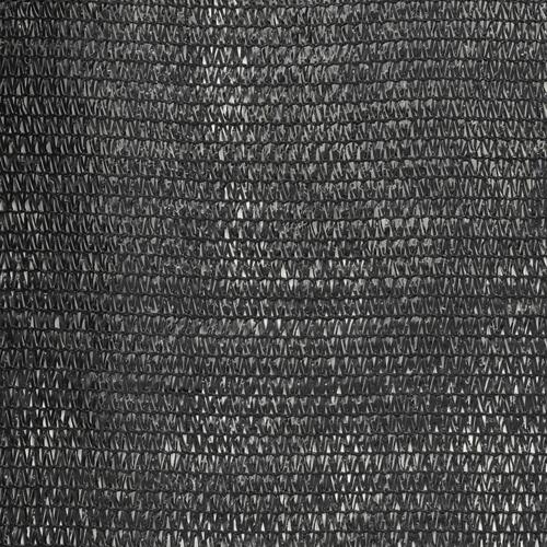 Afskærmning 2x50 m 150 g/m² HDPE sort