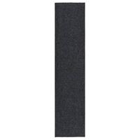 Snavsbestandig tæppeløber 100x450 cm antracitgrå