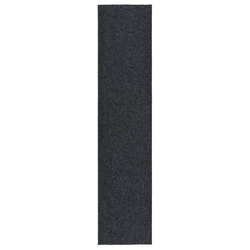 Snavsbestandig tæppeløber 100x450 cm antracitgrå