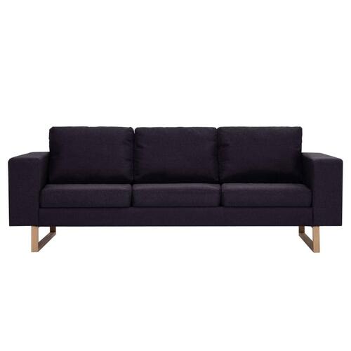 3-personers sofa i stof sort