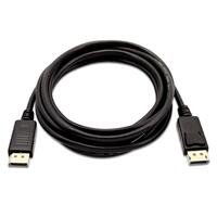 DisplayPort-kabel V7 V7DP2DP-03M-BLK-1E Sort