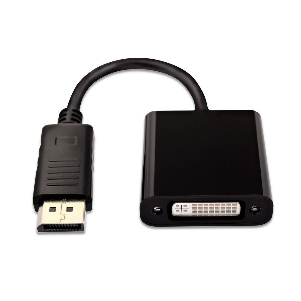 DisplayPort til DVI-mellemstik V7 CBLDPDVIAA-1E Sort