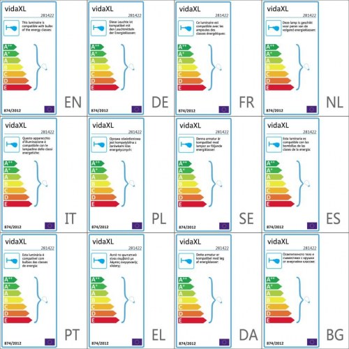 2-vejs spotlampe 2 W E27 sort og kobber