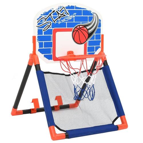 Basketballsæt til børn multifunktionelt gulv og væg
