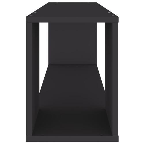 Tv-bord 100x24x32 cm konstrueret træ grå