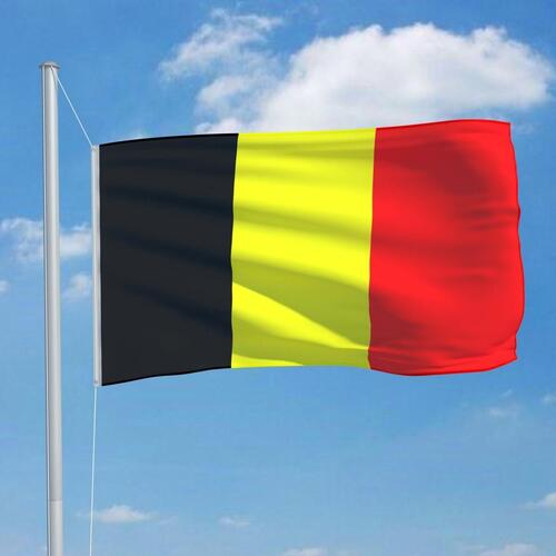 Det belgiske flag 90x150 cm
