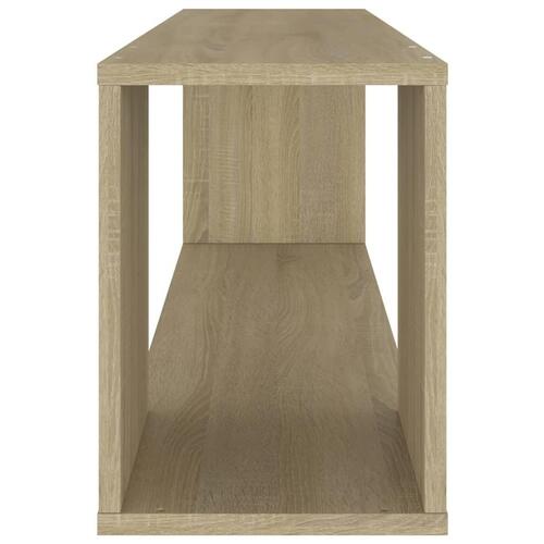 Tv-bord 100x24x32 cm konstrueret træ sonoma-eg