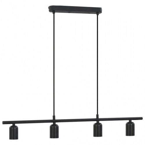 Loftlampe 80 cm E27 sort