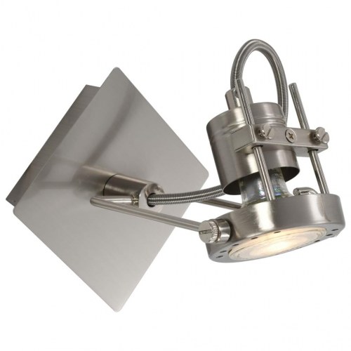 Spotlamper 2 stk. GU10 sølvfarvet