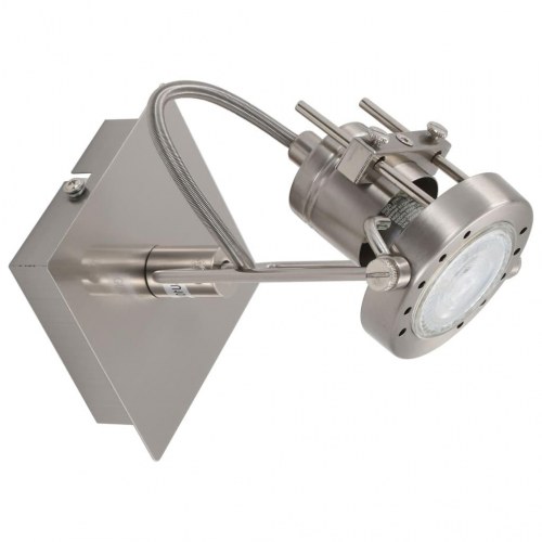 Spotlamper 2 stk. GU10 sølvfarvet