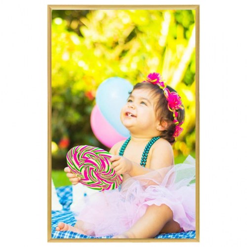 Billedrammer 5 stk. til bord 10x15 cm MDF guldfarvet