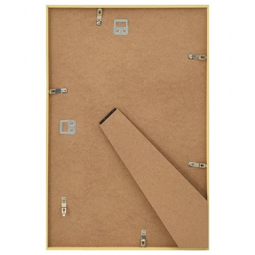 Billedrammer 5 stk. til væg/bord 42x59,4 cm MDF guldfarvet