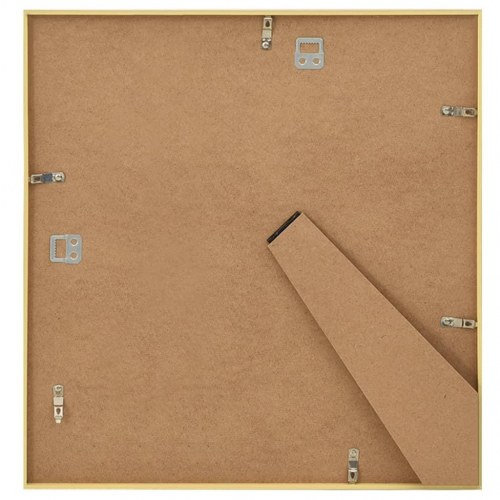 Billedrammer 5 stk. til væg 50x50 cm MDF guldfarvet