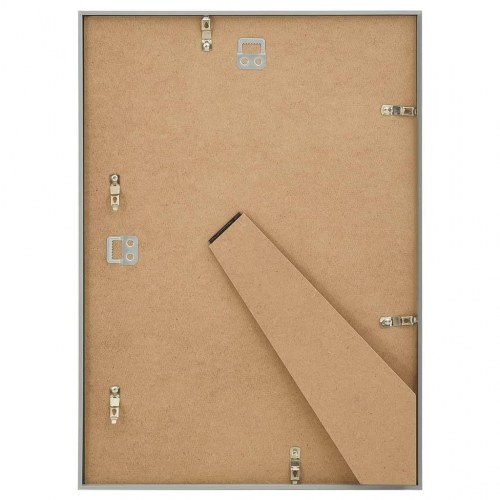 Billedrammer 10 stk. til væg eller bord 18x24 cm MDF sølvfarvet