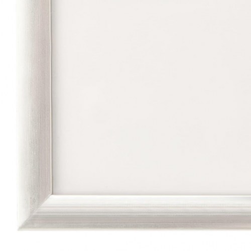 Billedrammer 5 stk. til væg eller bord 50x70 cm MDF sølvfarvet