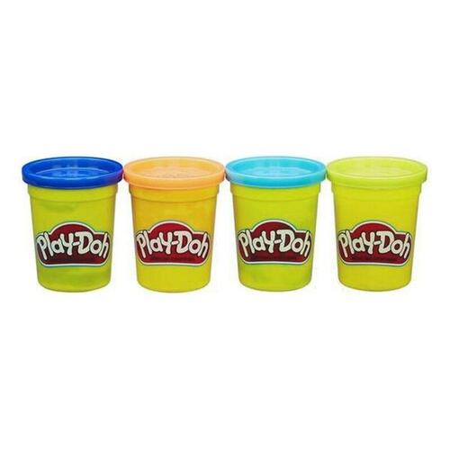 Modellervoks Spil Colores Silvestres Play-Doh E4867ES0 (4 stk)