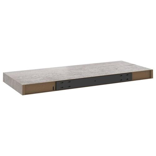 Væghylde 60x23,5x3,8 cm MDF betongrå