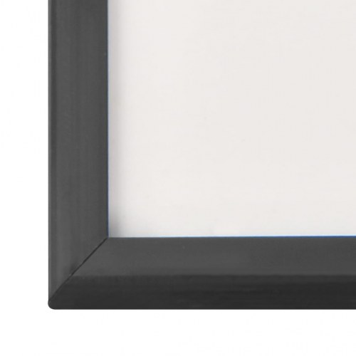 Billedrammer 5 stk. til bord 20x20 cm MDF sort