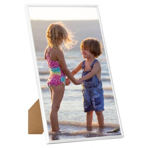 Billedrammer 5 stk. til bord 10x15 cm MDF hvid