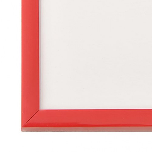 Billedrammer 5 stk. til væg eller bord 50x50 cm MDF rød