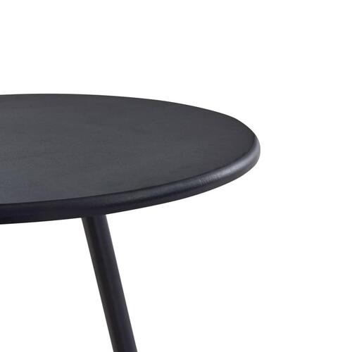 Barbord 60 x 107,5 cm MDF sort
