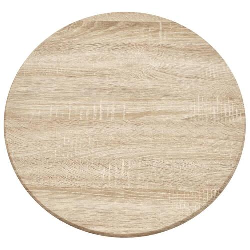 Barbord 60 x 107,5 cm MDF egetræsfarvet