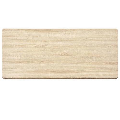 Barbord 120 x 60 x 110 cm MDF egetræsfarvet