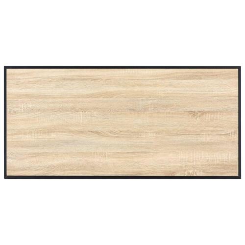 Spisebord 120 x 60 x 75 cm MDF egetræsfarve