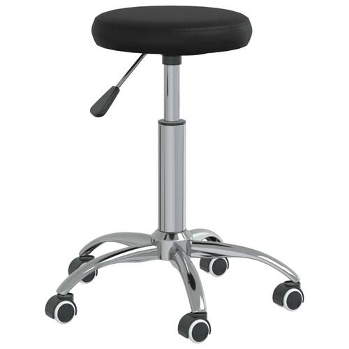 Massagestol kunstlæder sort