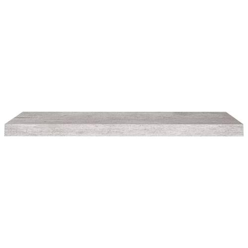 Væghylde 80x23,5x3,8 cm MDF betongrå