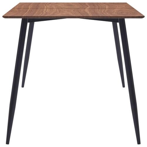 Spisebord 140 x 70 x 75 cm MDF brun