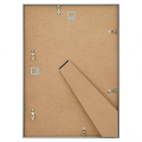 Billedrammer 5 stk. til væg & bord 29,7x42 cm MDF sølvfarvet