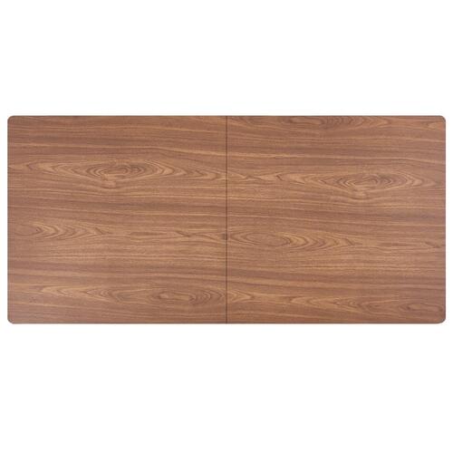 Spisebord 140 x 70 x 75 cm MDF brun