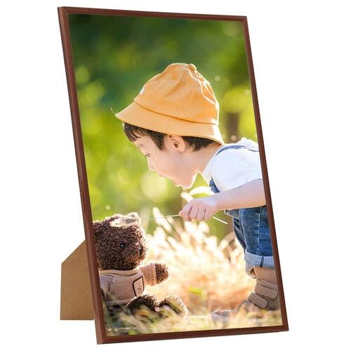 Billedrammer 3 stk. til bord 15x21 cm MDF bronzefarvet
