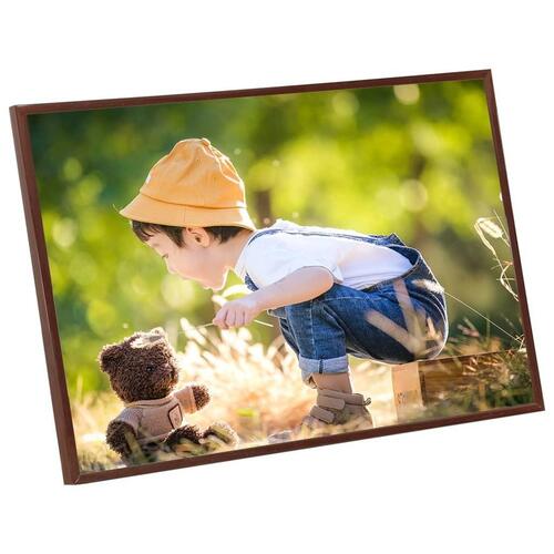 Billedrammer 3 stk. til bord 15x21 cm MDF bronzefarvet