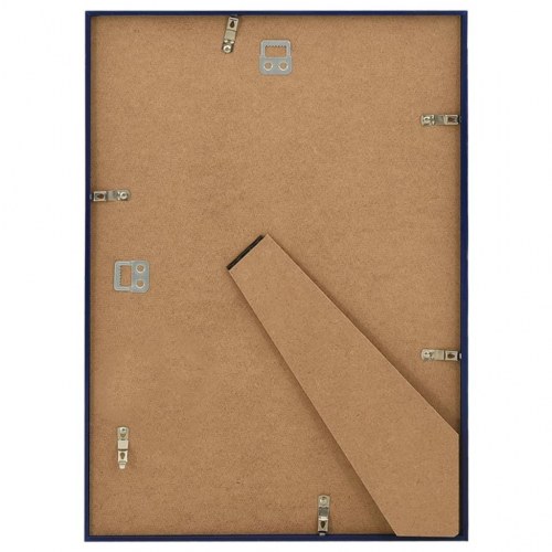 Billedrammer 3 stk. til bord 18x24 cm MDF blå