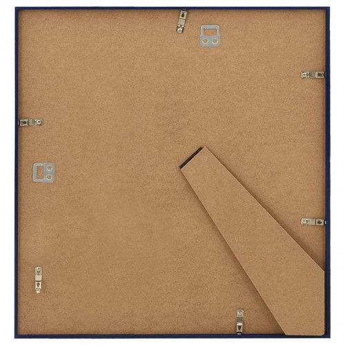 Billedrammer 5 stk. til væg eller bord 50x50 cm MDF blå