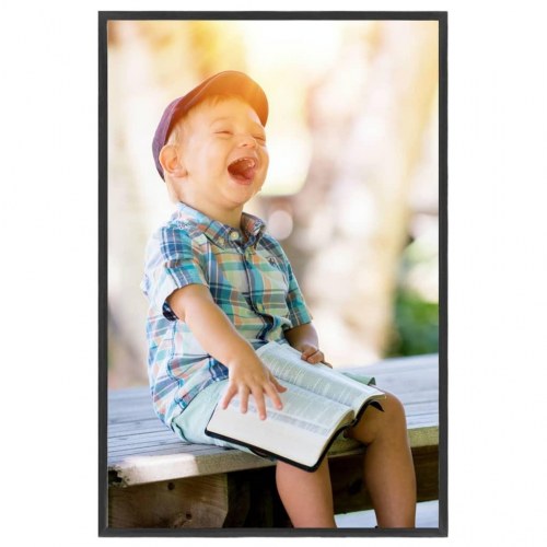 Billedrammer 3 stk. til bord 21x29,7 cm MDF sort
