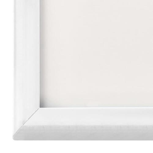 Billedrammer 3 stk. til bord 15x21 cm MDF hvid