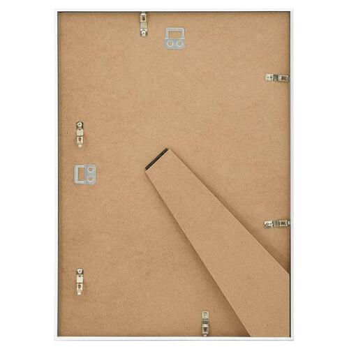 Billedrammer 5 stk. til væg eller bord 15x21 cm MDF hvid