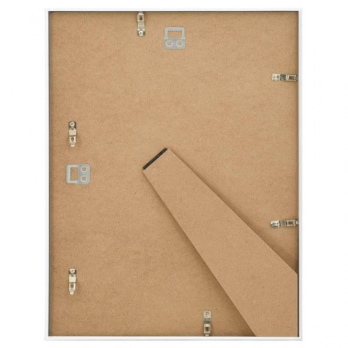 Billedrammer 3 stk. til væg eller bord 40x50 cm MDF hvid