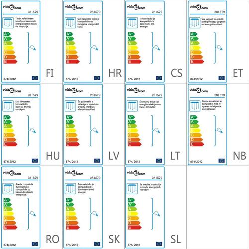 Loftlampe med krystalperler kubeform G9 sølvfarvet