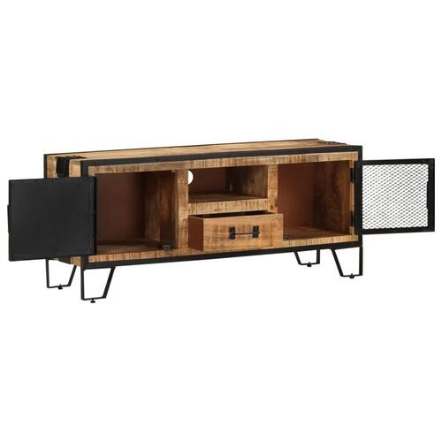 Tv-skab 110x31x46 cm ru mangotræ