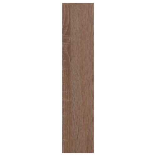Skoskab med 3 låger 59x24x105 cm spånplade sonoma-eg