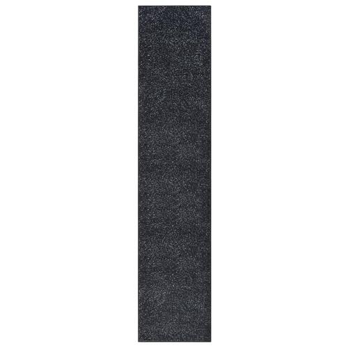 Tæppeløber 80x400 cm BCF antracitgrå