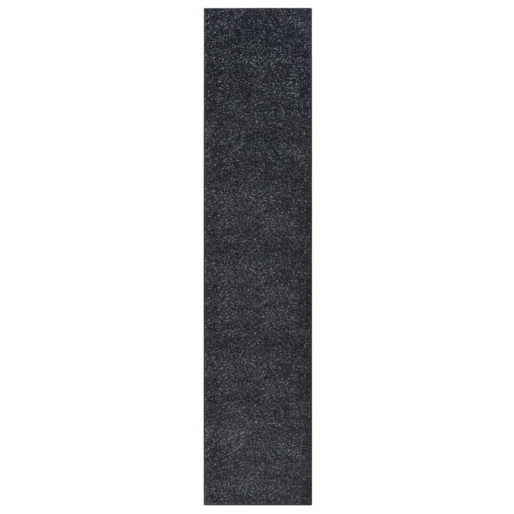 Tæppeløber 80x400 cm BCF antracitgrå