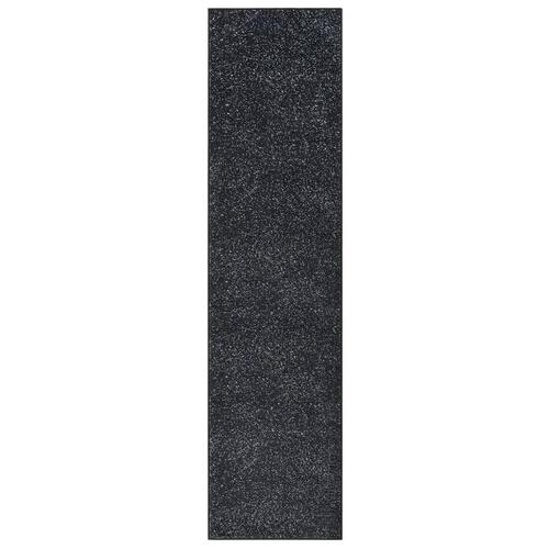 Tæppeløber 100x450 cm BCF antracitgrå