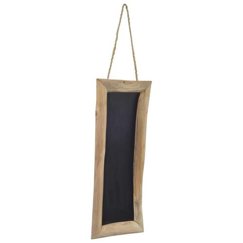 Tavle 3 dele 30 x 70 cm massivt teaktræ
