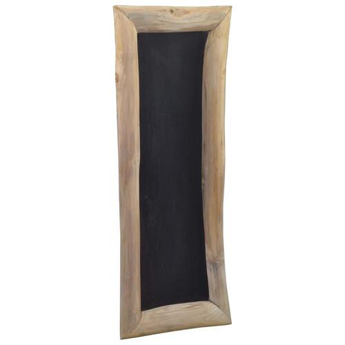 Tavle 3 dele 30 x 70 cm massivt teaktræ